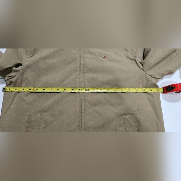 NWT Tommy Hilfiger Men's Classic Front-Zip Filled Micro-Twill Jacket - Picture 10 of 11